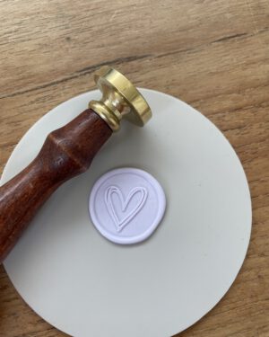 HEART WAX SEAL STAMP