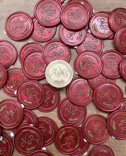 CUSTOMADE WAX SEAL INITIALS