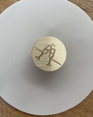 CHAMPAGNE WAX SEAL STAMP